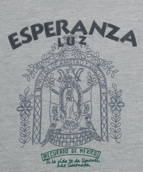 チチカカ（チチカカ）の「メヒコアート刺繍ミニ裏毛プルオーバー（Tシャツ/カットソー・レディース・ネイビー/ベージュ/グレー・FREE）」の18枚目の写真