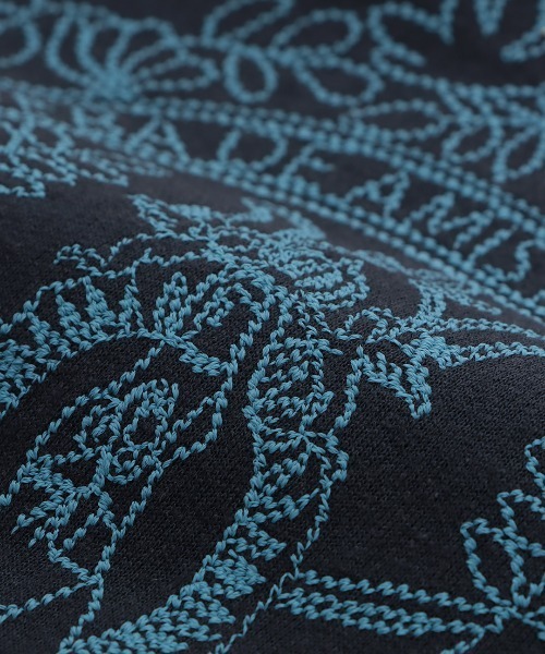 チチカカ（チチカカ）の「メヒコアート刺繍ミニ裏毛プルオーバー（Tシャツ/カットソー・レディース・ネイビー/ベージュ/グレー・FREE）」の14枚目の写真
