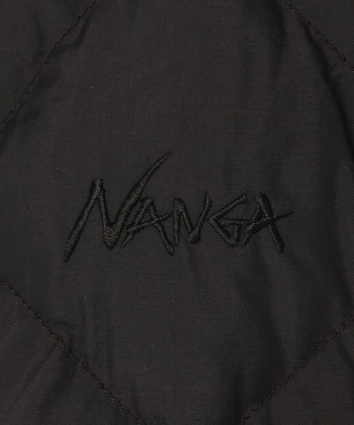 NANGA(ナンガ)の「RIB COLLAR QUILTED DOWN COAT W(WOMEN)/リブカラーキルティッド ダウンコート (ウィメンズ)(ダウンジャケット/コート・レディース・ブラック/アイボリー/モカ/ベージュ・XL/S/M/L)」の12枚目の写真