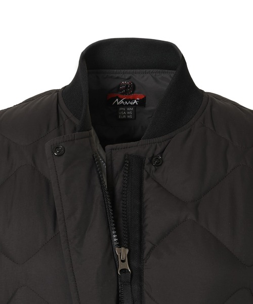 RIB COLLAR QUILTED DOWN COAT W(WOMEN)/リブカラーキルティッド