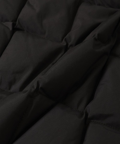 NANGA(ナンガ)の「RIB COLLAR QUILTED DOWN COAT W(WOMEN)/リブカラーキルティッド ダウンコート (ウィメンズ)(ダウンジャケット/コート・レディース・ブラック/アイボリー/モカ/ベージュ・XL/S/M/L)」の19枚目の写真