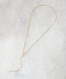 OPAQUE.CLIP | ボールチェーンラリエットネックレス(ネックレス)