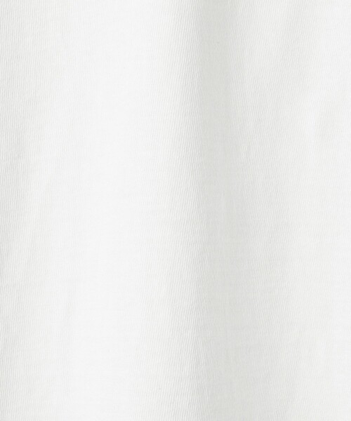 UNITED ARROWS（ユナイテッドアローズ）の「天竺  Tシャツ 「SLOW &　」（Tシャツ/カットソー・メンズ・ホワイト/ライム/ダークグレー・S/M/L）」の6枚目の写真