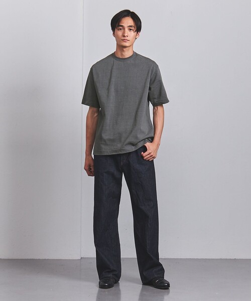 UNITED ARROWS（ユナイテッドアローズ）の「天竺  Tシャツ 「SLOW &　」（Tシャツ/カットソー・メンズ・ホワイト/ライム/ダークグレー・S/M/L）」の18枚目の写真