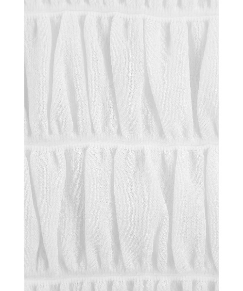 ALEXIA STAM（アリシアスタン）の「Shirring Knit Camisole /シャーリングニットキャミソール（キャミソール・レディース・ホワイト/ブラック/ブルー・FREE）」の20枚目の写真