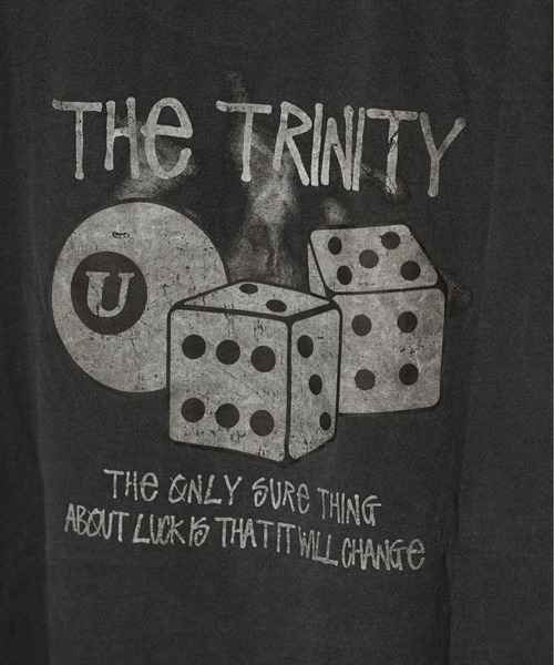 unrelaxing(アンリラクシング)の「ヴィンテージライク 古着風 綿100%ピグメント加工TプリントTシャツ(Tシャツ/カットソー・メンズ・その他18/その他27/その他28/その他12/その他10・MEDIUM/LARGE/X-LARGE)」の9枚目の写真