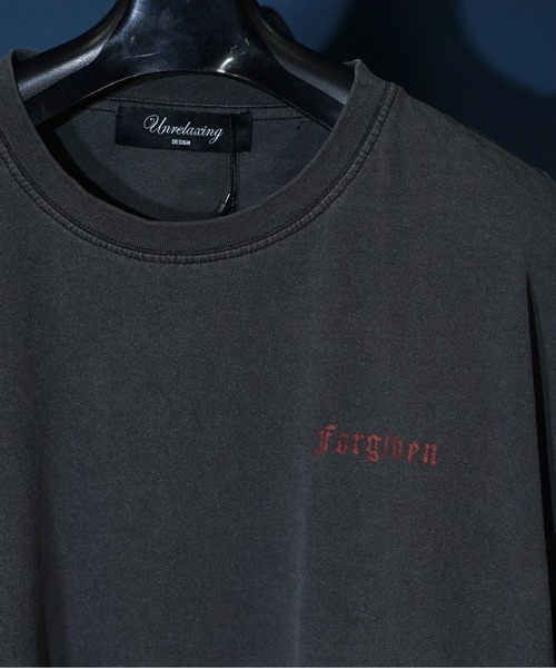 unrelaxing(アンリラクシング)の「ヴィンテージライク 古着風 綿100%ピグメント加工TプリントTシャツ(Tシャツ/カットソー・メンズ・その他18/その他27/その他28/その他12/その他10・MEDIUM/LARGE/X-LARGE)」の11枚目の写真