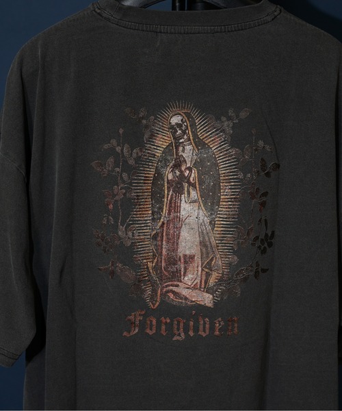 unrelaxing(アンリラクシング)の「ヴィンテージライク 古着風 綿100%ピグメント加工TプリントTシャツ(Tシャツ/カットソー・メンズ・その他18/その他27/その他28/その他12/その他10・MEDIUM/LARGE/X-LARGE)」の12枚目の写真