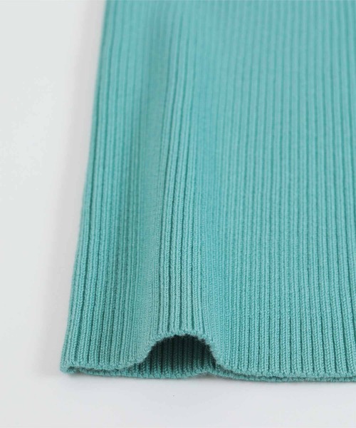 miette(ミエット)の「カラーブロックリブニット(ニット/セーター・レディース・ブラック系その他/ブルー系その他2/ブルー系その他・FREE)」の5枚目の写真