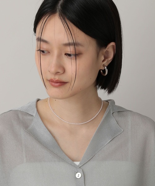 silver925 キラキラビーズのネックレス◝✩ silver925 キラキラビーズのネックレス◝✩ silver925 キラキラビーズ