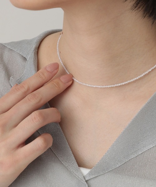 ≪追加5≫【WEB限定】キラキラビーズネックレス（ネックレス