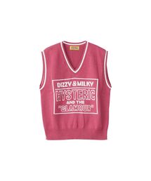 HYSTERIC GLAMOUR | DIZZY&MILKYジャカード ベスト(ベスト)
