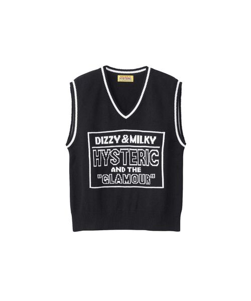 HYSTERIC GLAMOUR（ヒステリックグラマー）｜ベスト（ブラック系）一覧