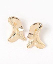 BAYFLOW | 変形プレートイヤリング(イヤリング)