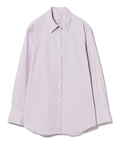 EFFE BEAMS(エッフェビームス)の「レギュラー カラー シャツ(シャツ/ブラウス・レディース・ピンク/サックスブルー/オフホワイト/パープル・38/36)」の3枚目の写真