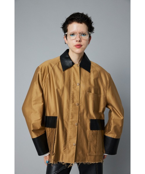HeRIN.CYE（ヘリンドットサイ）の「Over size blouson オーバーサイズ