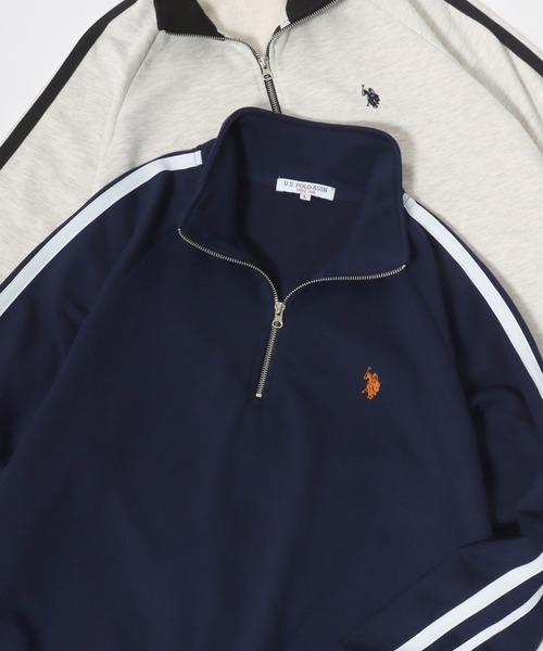 U.S. POLO ASSN./ユーエスポロアッスン オーバーサイズ 裏毛 ロゴ ワン