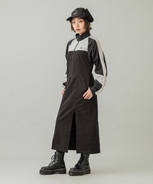 PANELED TRACK DRESS