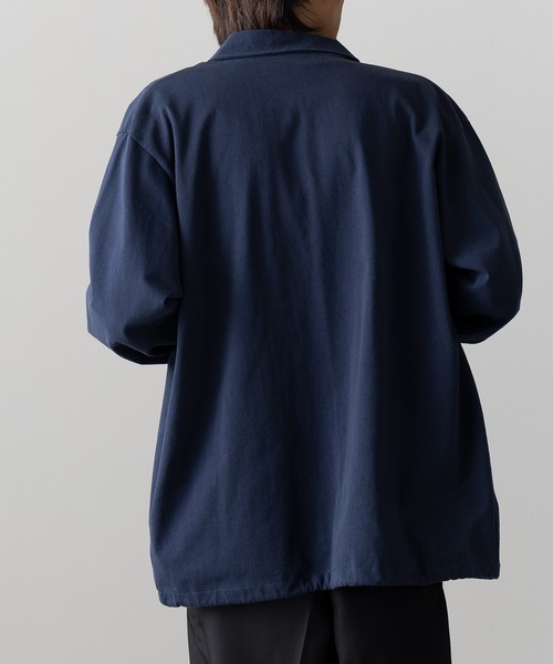 【セール】【SETUP7_U】cotton jersey coach jacket / コットン ジャージー コーチジャケット 一重（その他アウター）｜SETUP7（セットアップセブン）