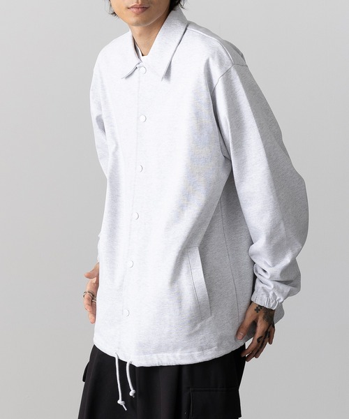 【セール】【SETUP7_U】cotton jersey coach jacket / コットン ジャージー コーチジャケット 一重（その他アウター）｜SETUP7（セットアップセブン）