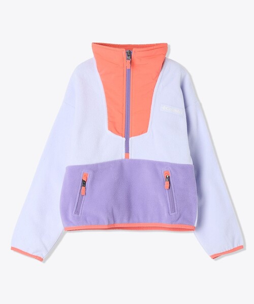 Columbia(コロンビア)の「Columbia/ 【KIDS】セコイアグローブハーフジップフリース /コロンビア /キッズ(その他トップス・キッズ・ブラック/ベージュ/パープル/オレンジ・S/XS/XXS/L/M)」の1枚目の写真