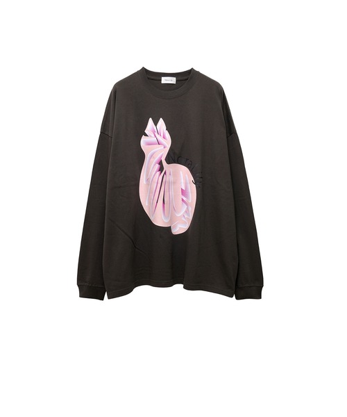 【Nora Lily】NL Cat Gradation L/S Tee (UNISEX)（Tシャツ/カットソー）｜Nora Lily（ノラリリー）