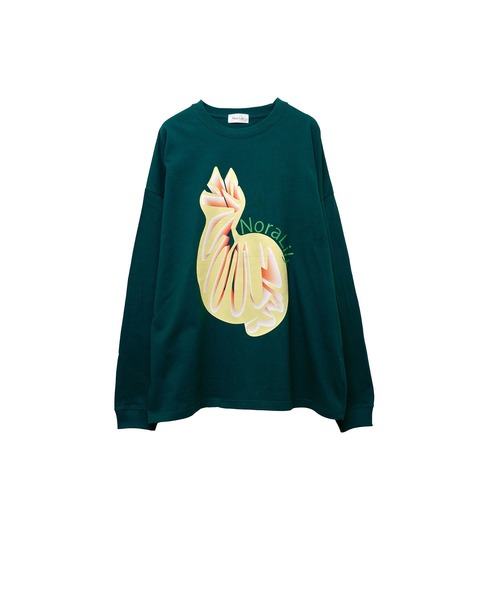 【Nora Lily】NL Cat Gradation L/S Tee (UNISEX)（Tシャツ/カットソー）｜Nora Lily（ノラリリー）