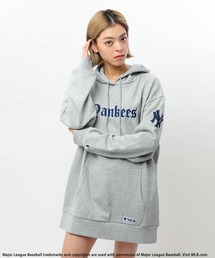 SPIRALGIRL（スパイラルガール）の「【MLB】刺繍ロゴフーディー（パーカー）」