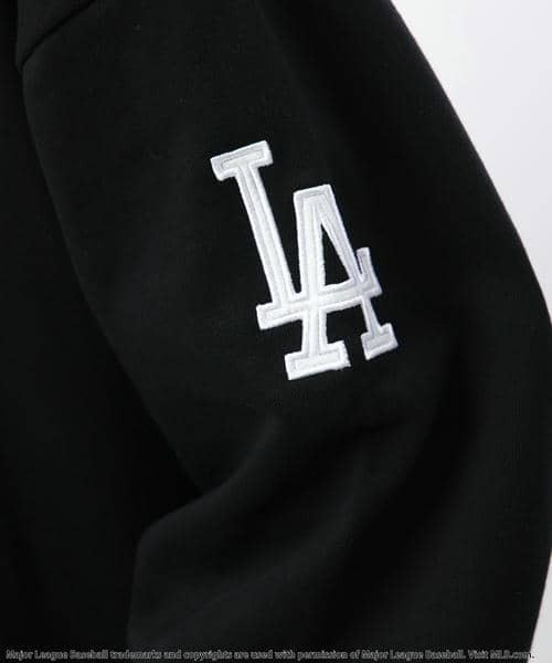 BACK TO THE FIELD(バック トゥー ザ フィールド)の「【MLB】刺繍ロゴフーディー(パーカー・レディース・ブラック/ブラウン/グレー/オフホワイト・FREE)」の13枚目の写真
