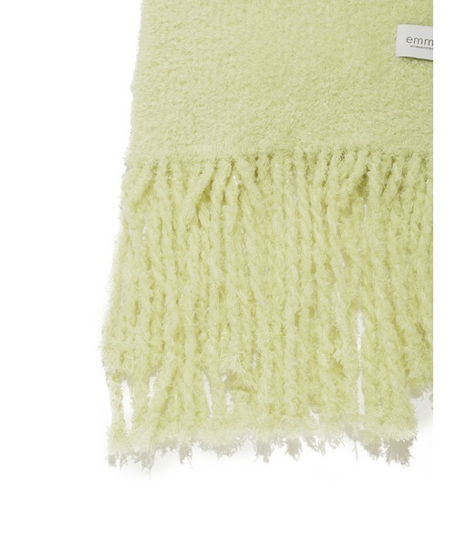 フラッフィーニットマフラー