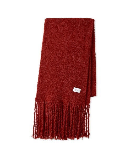 フラッフィーニットマフラー