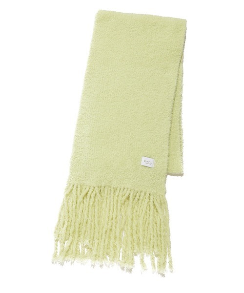 フラッフィーニットマフラー