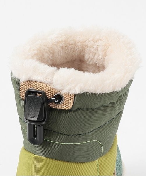 kladskap(クレードスコープ)の「モコモコスニーカーブーツ(ブーツ・キッズ・カーキ/マルチ・16cm/17cm/15cm/18cm)」の7枚目の写真