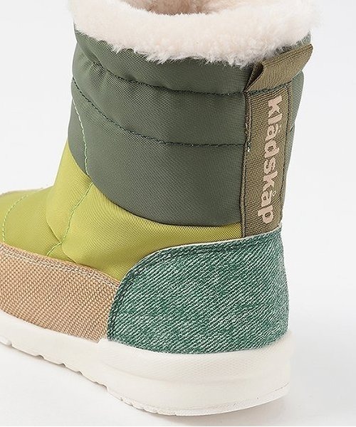 kladskap(クレードスコープ)の「モコモコスニーカーブーツ(ブーツ・キッズ・カーキ/マルチ・16cm/17cm/15cm/18cm)」の10枚目の写真