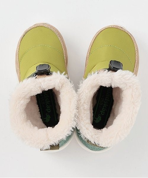 kladskap(クレードスコープ)の「モコモコスニーカーブーツ(ブーツ・キッズ・カーキ/マルチ・16cm/17cm/15cm/18cm)」の11枚目の写真