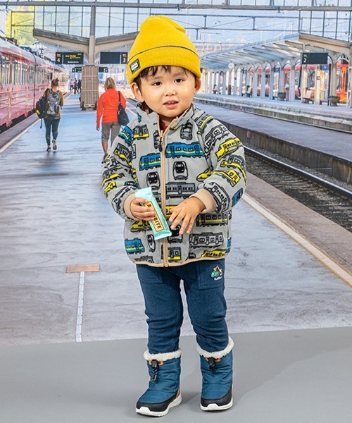 kladskap(クレードスコープ)の「モコモコスニーカーブーツ(ブーツ・キッズ・カーキ/マルチ・16cm/17cm/15cm/18cm)」の17枚目の写真