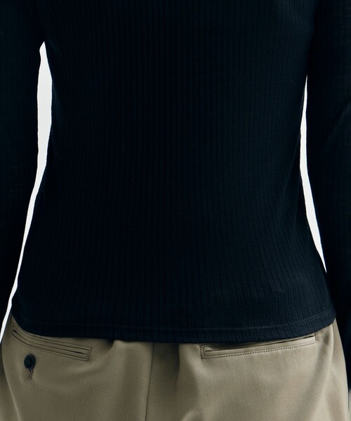 JOHN LAWRENCE SULLIVAN/ジョンローレンスサリバン】WOOL RIB CREW