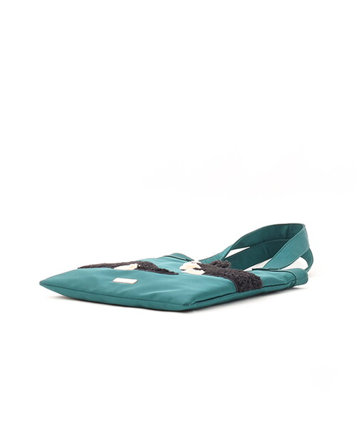 COOCO(クーコ)の「犬モチーフ刺繍トートバッグ(トートバッグ・レディース・パープル/ブラック/オレンジ/グリーン/ダークグレー・FREE)」の22枚目の写真