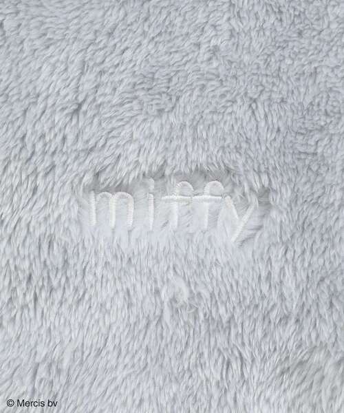 Miffy（ ミッフィー）の「Miffy/ふわふわワンマイルZIPパーカー（パーカー・レディース・チャコールグレー・FREE）」の8枚目の写真