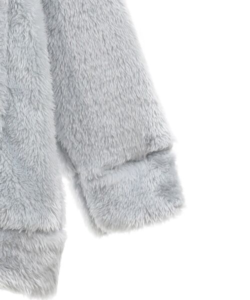 Miffy（ ミッフィー）の「Miffy/ふわふわワンマイルZIPパーカー（パーカー・レディース・チャコールグレー・FREE）」の13枚目の写真