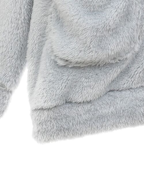 Miffy（ ミッフィー）の「Miffy/ふわふわワンマイルZIPパーカー（パーカー・レディース・チャコールグレー・FREE）」の14枚目の写真