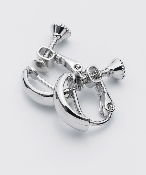 ciite'(シーテ)の「小ぶりシンプルフープイヤリング (両耳用)(イヤリング・レディース・ゴールド/シルバー/ピンクゴールド・FREE)」の6枚目の写真