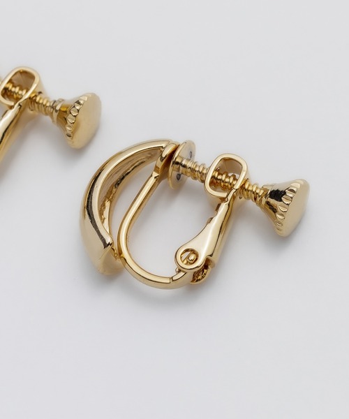 ciite'(シーテ)の「小ぶりシンプルフープイヤリング (両耳用)(イヤリング・レディース・ゴールド/シルバー/ピンクゴールド・FREE)」の8枚目の写真