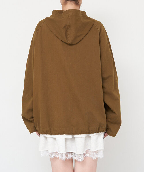 CIAOPANIC（チャオパニック）の「【UNESS/ユーネス】レースアップアノラックブルゾン（ブルゾン・レディース・カーキ・ONE SIZE）」の17枚目の写真