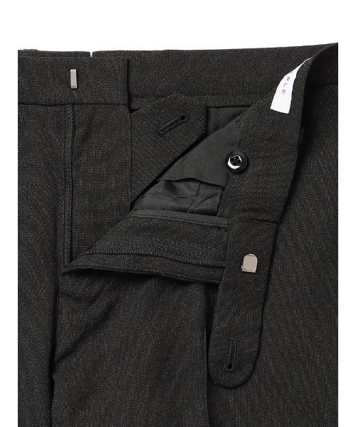 SUIT SQUARE(スーツスクエア)の「NONIRON ポリエステル 2wayStretch メランジ調 RS05(スラックス・メンズ・ネイビー/チャコールグレー/ブラック・M(79cm)/SS(73cm)/S(76cm)/L(82cm)/LL(85cm)/3L(88cm))」の15枚目の写真