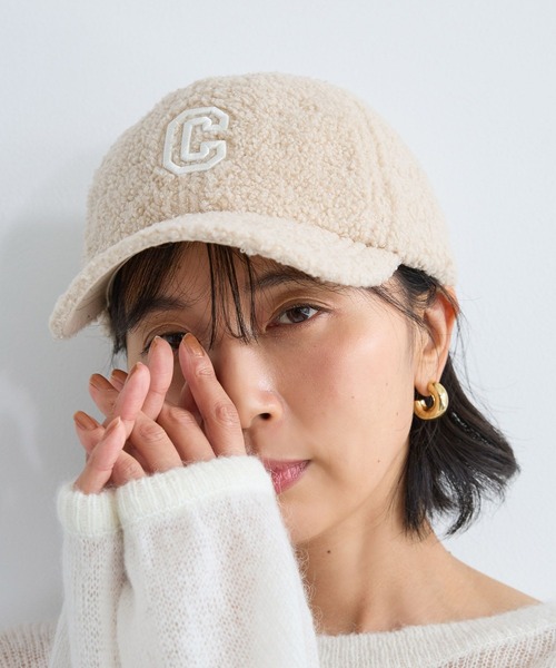 BARNYARDSTORM(バンヤードストーム)の「BARNYARDSTORM / ロゴ刺繍キャップ(キャップ・レディース・チャコール/ホワイト/ブラック/ベージュ・FREE)」の11枚目の写真
