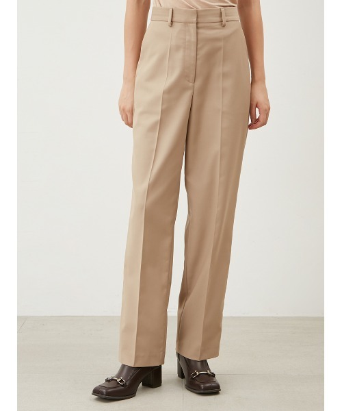 【セール】センタープレスルーズテーパードパンツ（その他パンツ）｜Mila Owen（ミラオーウェン）