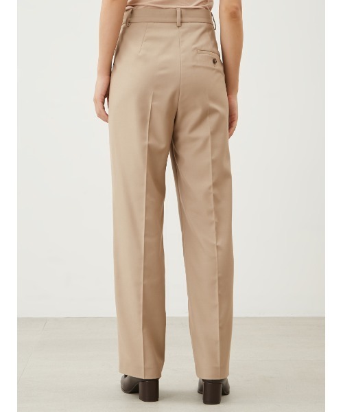 【セール】センタープレスルーズテーパードパンツ（その他パンツ）｜Mila Owen（ミラオーウェン）