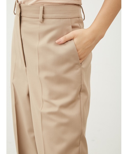 【セール】センタープレスルーズテーパードパンツ（その他パンツ）｜Mila Owen（ミラオーウェン）