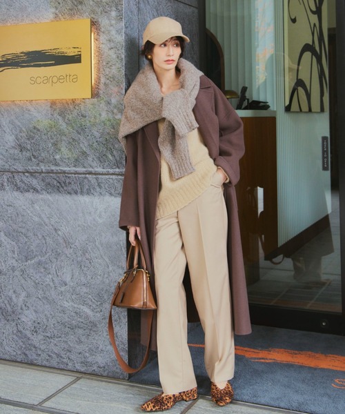 【セール】センタープレスルーズテーパードパンツ（その他パンツ）｜Mila Owen（ミラオーウェン）